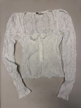 Free People Long Sleeve Blouse